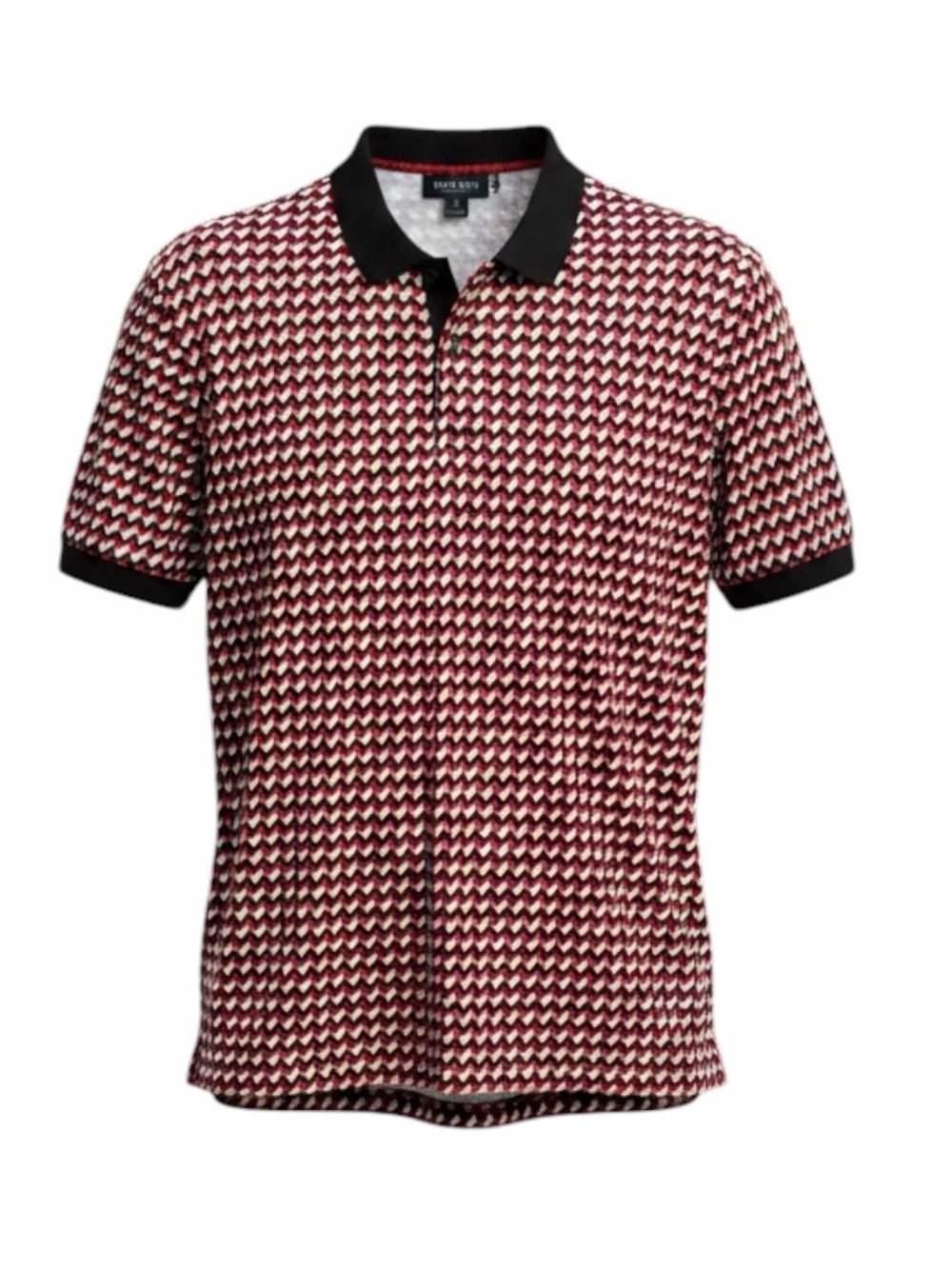 New Inimigo Navy Blue Red Knit polo Men’s shirt size X-Large